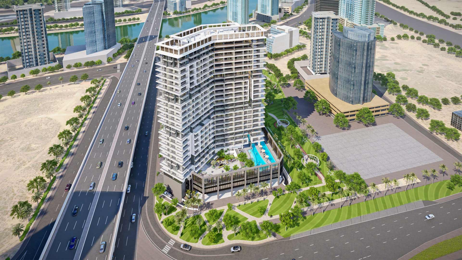 Bauprojekt in Business Bay, Dubai, VAE, Nr. 26850 – Foto 