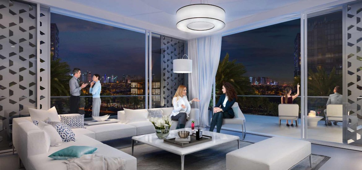 Apartamento en venta en Jumeirah Village Circle, Dubai, EAU 1 dormitorio, 76 m2 No. 26745 - foto 1