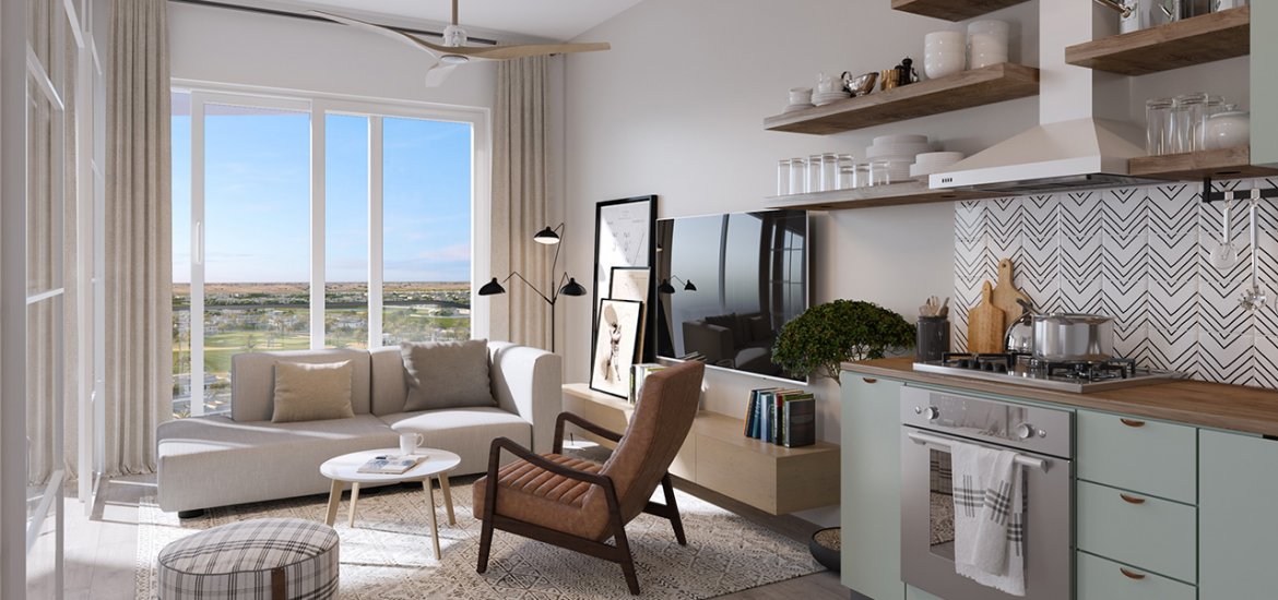 Appartement à GOLFVILLE, Dubai Hills Estate, EAU, 1 chamber, 47 m² № 24980 - 1