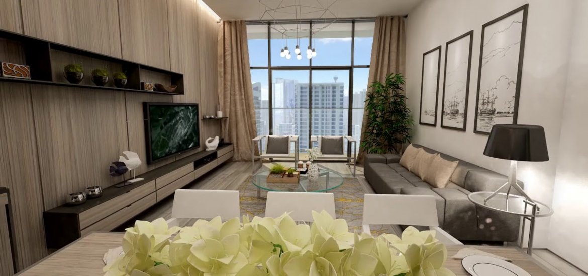 Appartement à MBL RESIDENCE, Jumeirah Lake Towers, Dubai, EAU, 1 chamber, 69 m² № 24996 - 1