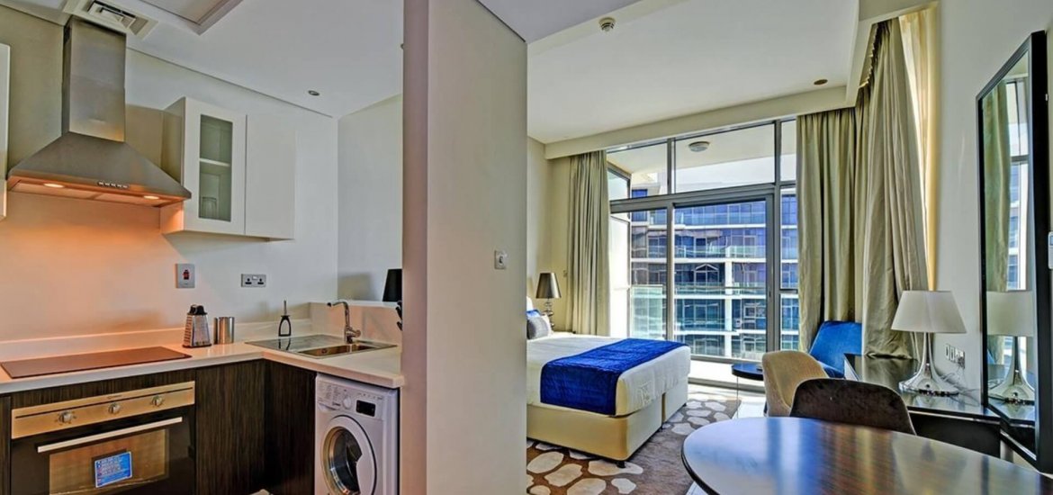 Appartement à GOLF TERRACE, DAMAC Hills (Akoya by DAMAC), Dubai, EAU, 1 des chambre, 55 m² № 25025 - 1