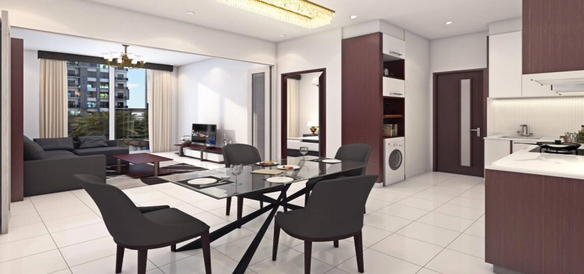 Appartement à WAVEZ RESIDENCE, Liwan, Dubai, EAU, 1 des chambre, 38 m² № 25580 - 1