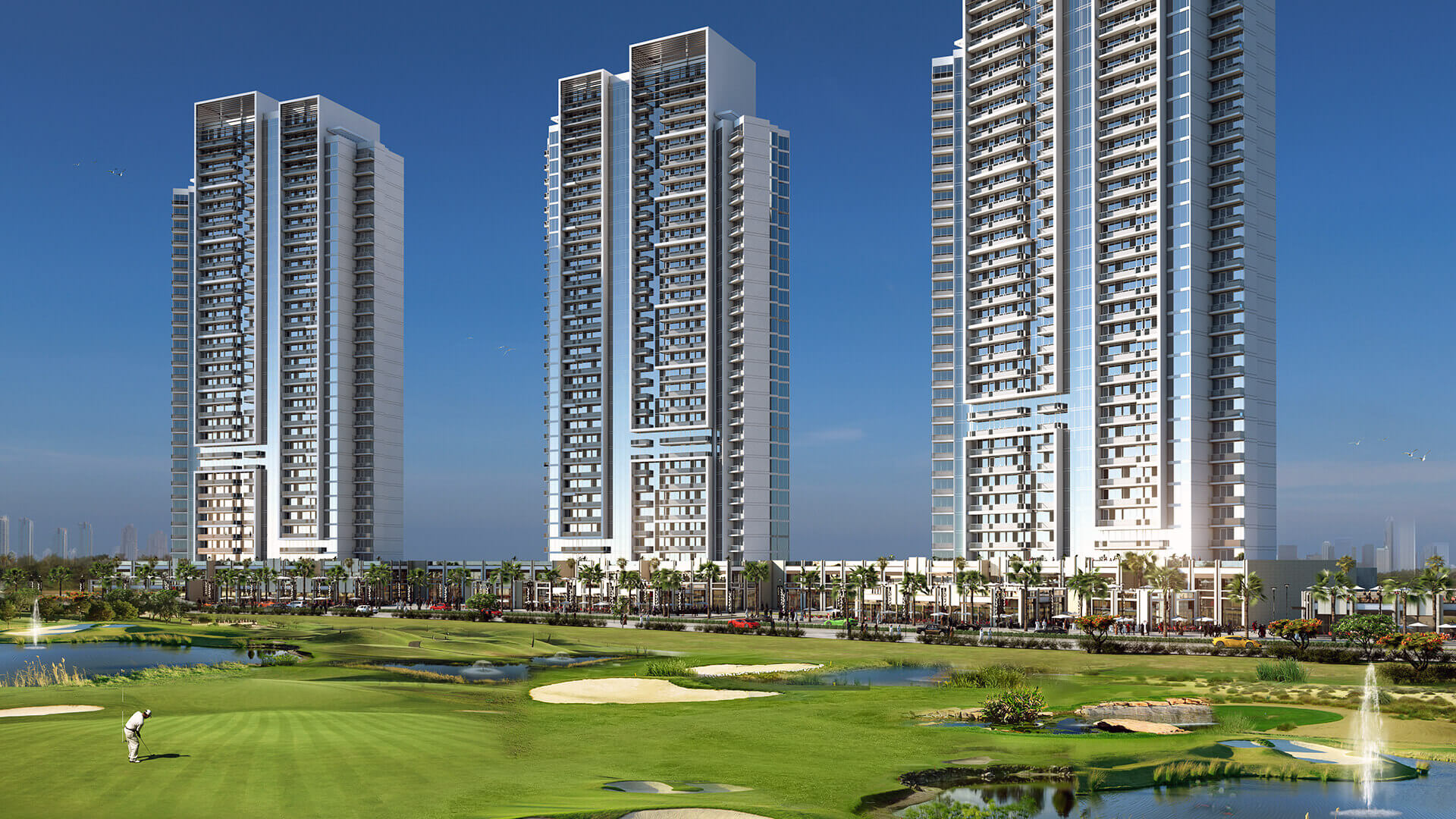 Complesso immobiliare DAMAC Hills, Dubai, EAU, № 24940 – foto 1