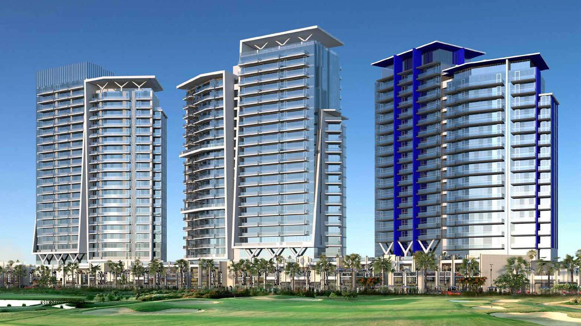 Complesso immobiliare DAMAC Hills, Dubai, EAU, № 26010 – foto 1