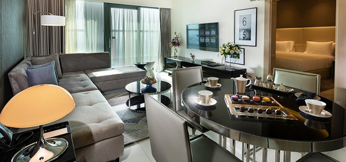 Купить квартиру в Business Bay, Dubai, ОАЭ 1 комната, 44м2 № 24958 - фото 1