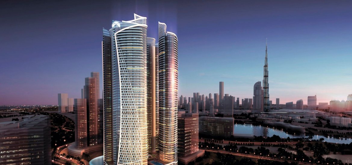 Купить квартиру в Business Bay, Dubai, ОАЭ 1 комната, 44м2 № 24958 - фото 4