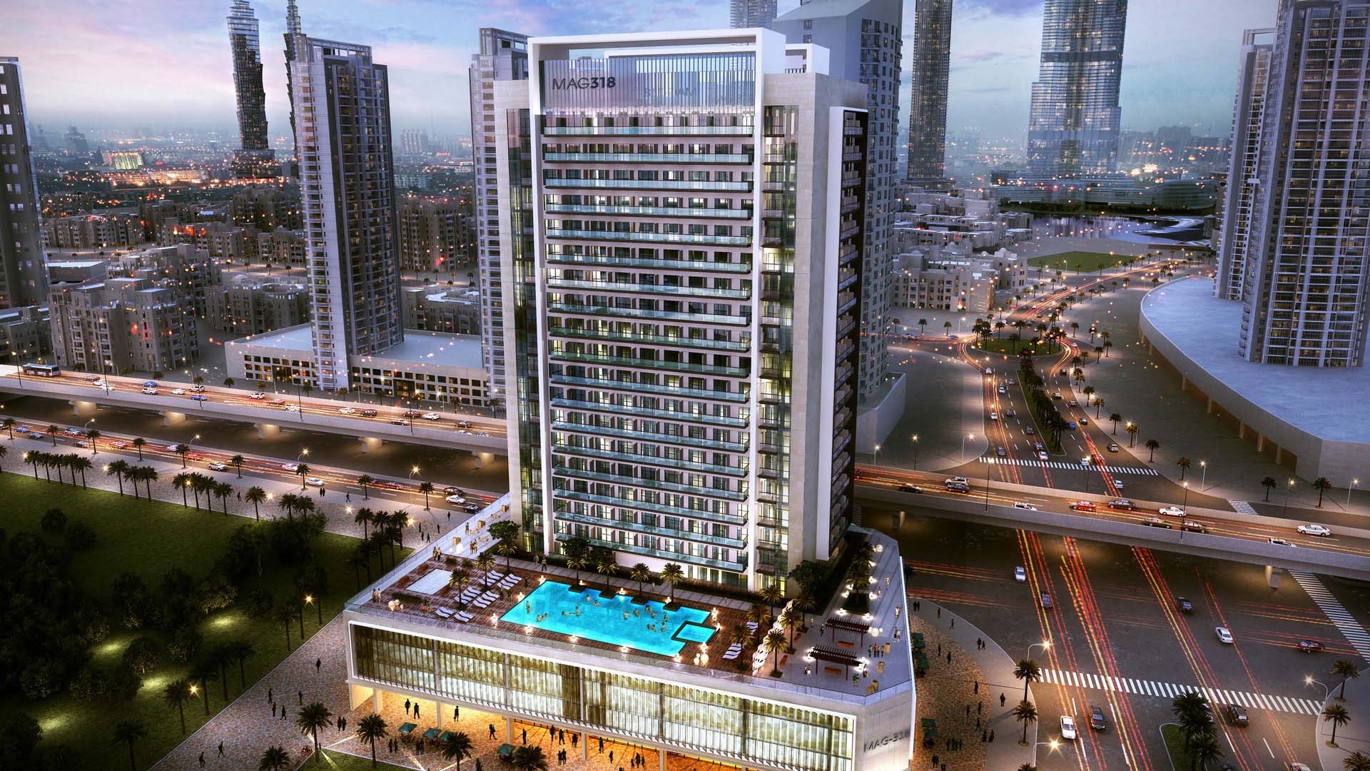 MAG 318 от MAG Property Development в Downtown Dubai, Dubai, ОАЭ