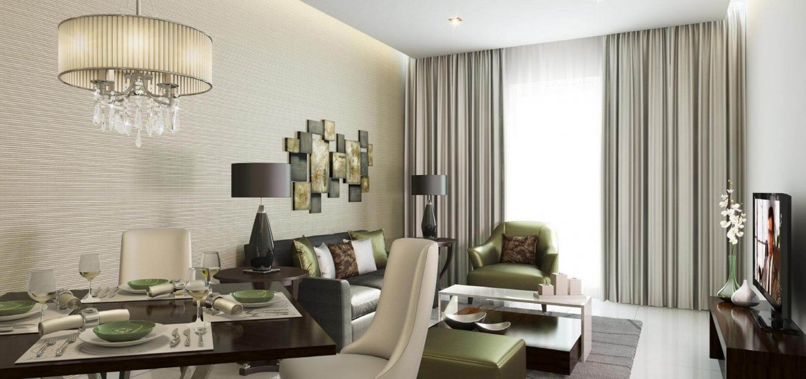 Квартира в Джумейра Вилладж Серкл, Дубай, ОАЭ 1 комната, 40м2 № 25273 - 1