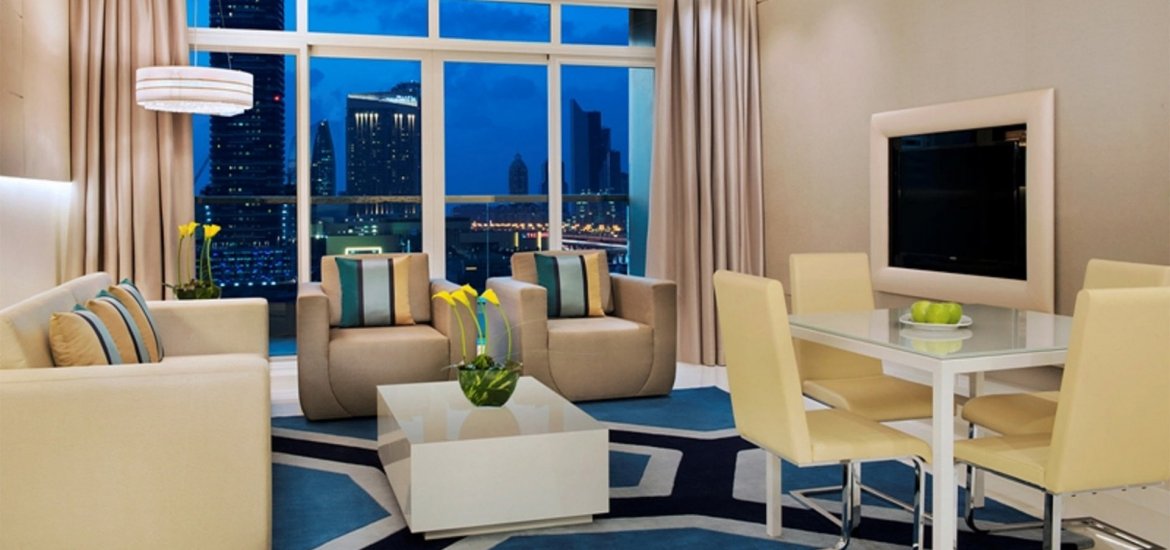 Купить квартиру в Бизнес-Бэй, Дубай, ОАЭ 1 комната, 48м2 № 25720 - фото 5