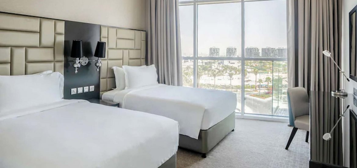 Квартира в Дамак Хиллс, Дубай, ОАЭ 1 спальня, 46м2 № 26068 - 1
