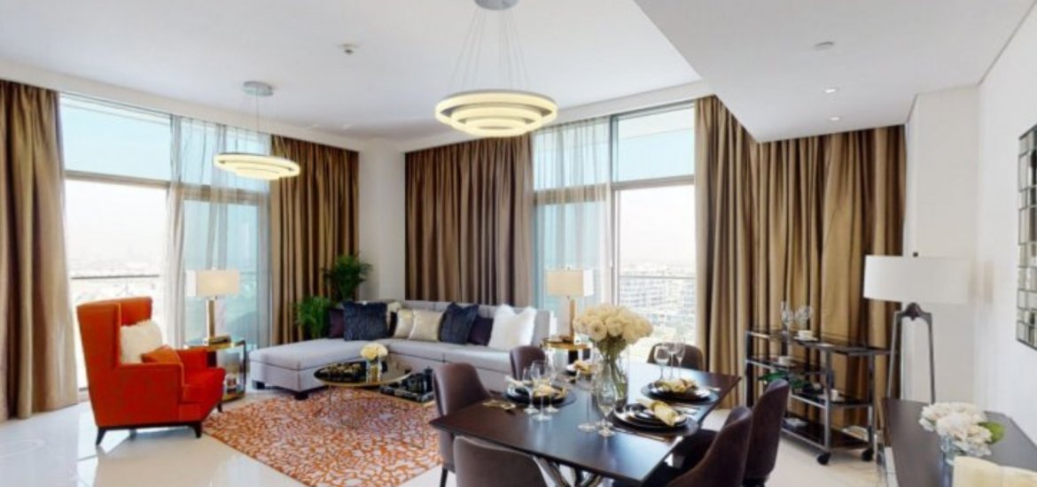 Квартира в Дамак Хиллс, Дубай, ОАЭ 1 комната, 35м2 № 26260 - 1