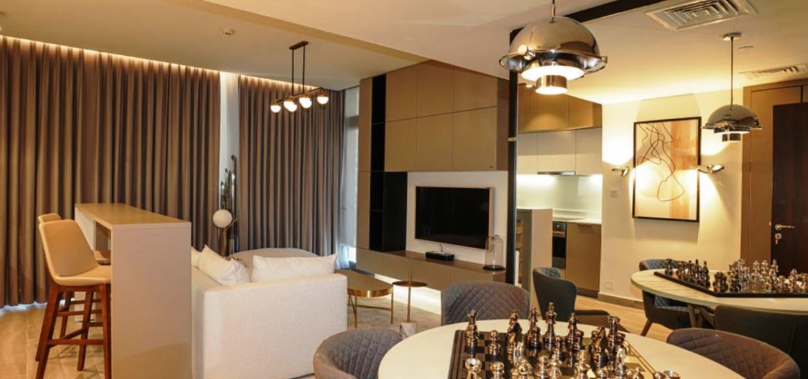 Квартира в Dubai Production City (IMPZ), Дубай, ОАЭ 1 комната, 40м2 № 26401 - 1