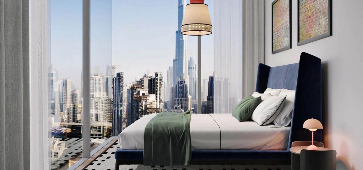 Купить квартиру в Business Bay, Dubai, ОАЭ 1 комната, 39м2 № 26491 - фото 1