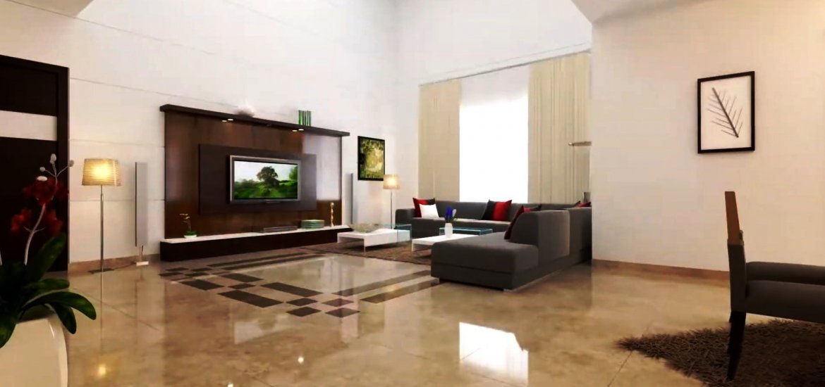 Купить квартиру в Dubai Sports City, Dubai, ОАЭ 1 комната, 56м2 № 26483 - фото 1