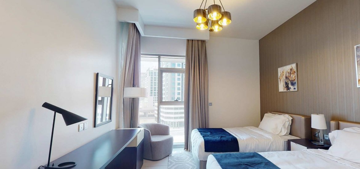 Купить квартиру в Business Bay, Dubai, ОАЭ 1 комната, 52м2 № 26599 - фото 1