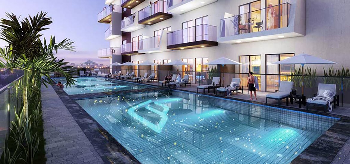 Апартаменти на продаж у Jumeirah Village Circle, Dubai, ОАЕ 1 спальня, 60 м2 № 27575 - photo 1