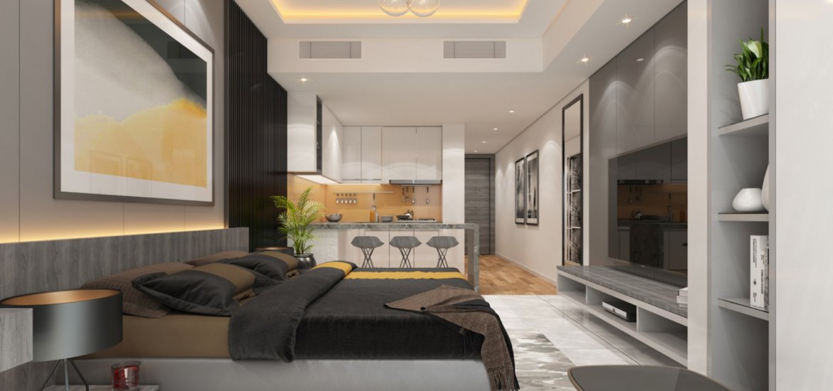 Apartment in Dubai Residence Complex, Dubai, UAE, 1 bedroom, 46 sq.m. No. 25791 - 1